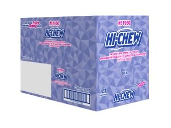 HI-CHEW Fantasy Mix, Pack of 4 Bags - Rainbow Sherbet, Blue Hawaii and Blue Raspberry - Immensely Juicy Flavors - Individually Wrapped Sharing Candy