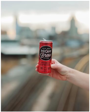 High Brew Coffee | Cold Brew Iced Coffee Variety Pack | Lightly Sweetened with Pure Cane Sugar, 140mg Natural Caffeine, Patiently Brewed & Never Heated, Low-Acid, Ready-to-Drink | 8 oz Cans (Pack of 12) – Includes Double Espresso, Mexican Vanilla, Dark...