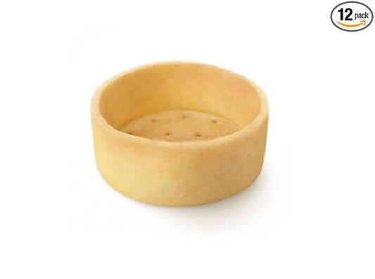 1.5"" Mini Round Savory Tartlets (Salty & Zesty) - 12pk