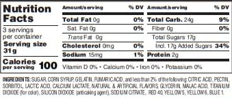 Gurley's Gummi Briteworms, Neon-Colored, Tangy Gummy Worms (Pack of 12)