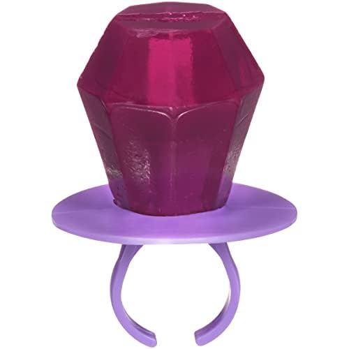 Ring Pop Purple Valentine's Candy Lollipops, 30Ct Bulk Individually Wrapped in Very Berry Punch Flavor, Full Size, Fun Hard Candy For Birthday Parties, Valentine's Gifts, Goodie Bags, Party Favors