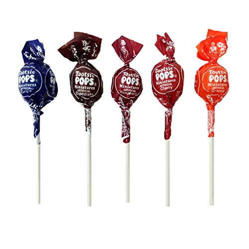 Tootsie Roll Pops Minis with Chocolatey Center, Mini Assorted, 300 Count