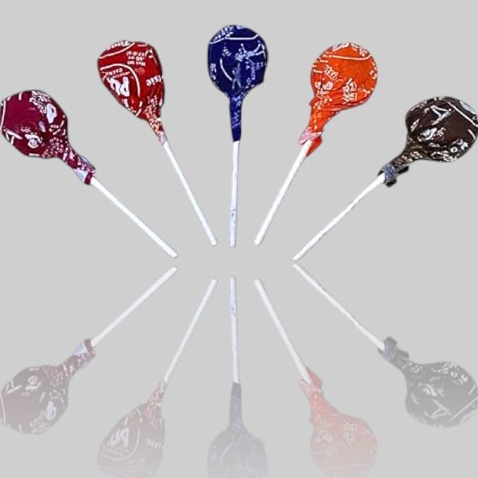 Assorted Fruit Flavored Classic Roll Pops 1.5-Lbs- Five Classic Flavors Bulk Pack Of America's Favorite Lollipops - Individually Wrapped (24-Oz)