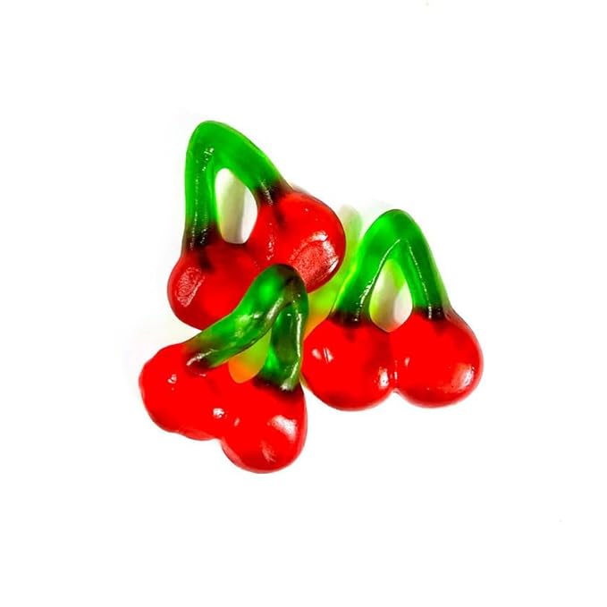 Happy Cherries Gummy Candy 2 Pound Bulk Bag - Chewy Cherry Flavored Gummi Candy for Candy Buffets, Party Treats & Snacks