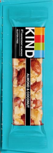 KIND Bars, Almond & Coconut, Healthy Snacks, Gluten Free, 12 Count (Pack of 2)