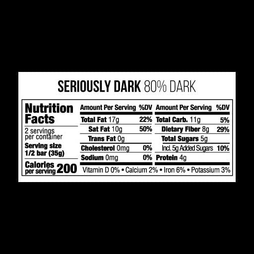 Taza Chocolate Organic Amaze Bar 87% Stone Ground, Seriously Dark, 2.5 Ounce (10 Count), Vegan
