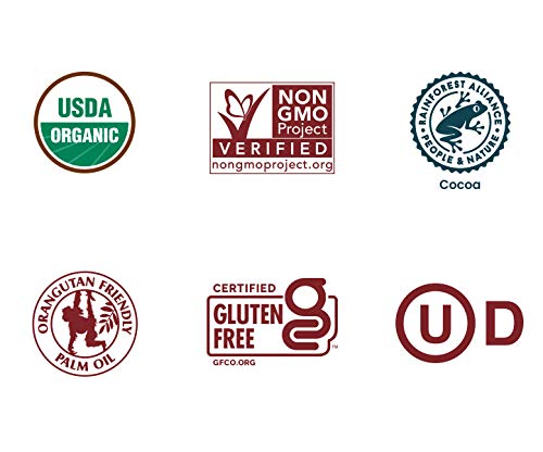Justin's Organic Super Dark Espresso Almond Butter Cups, Rainforest Alliance Certified Cocoa, Gluten-free, Responsibly Sourced, 6 Stand-up Bags (4.2 Ounce Each)