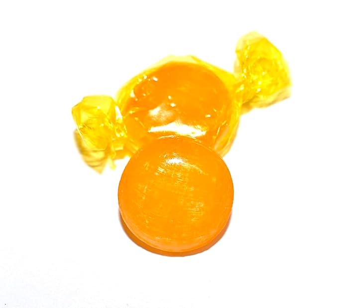 Gurley's Rich Butterscotch Buttons, Smooth and Creamy Hard Candy, Individually Wrapped, Bulk Candy Mix (Pack of 12)