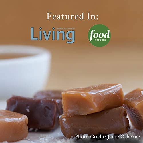 Béquet Caramel - Chewy - Gourmet Caramel Candy - Caramel Candy Individually Wrapped - Made in Montana - Kosher (Star D) and Gluten Free - 8 oz Gift Bag