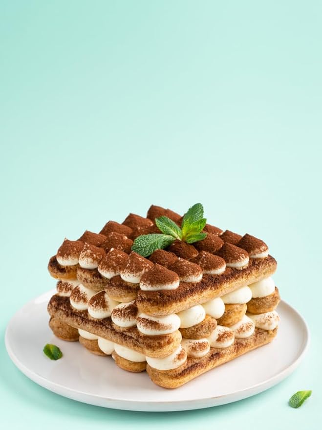 Sanniti Italian Savoiardi Ladyfingers Cookies | Product of Italy | Biscuits Great for Snacking and Tiramisu, 500 Grams (17 oz)