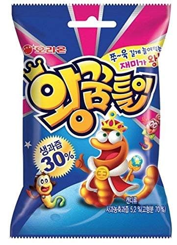 Orion Worm Jelly 67g(pack of 10) 왕꿈틀이