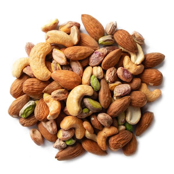Food to Live Nut Lovers Mix, 8 Pounds – Premium Dry Roasted Pistachios No Shell, Almonds and Cashews Blend. No Salt Added. Trail Snacks for Adults and Kids. Vegan, Kosher, Bulk