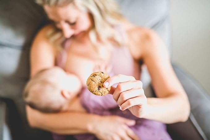 MilkBliss Dark Chocolate Chip Oatmeal Lactation Cookies with Brewers Yeast for Breastfeeding and Breastmilk Supply Increase-12 oz