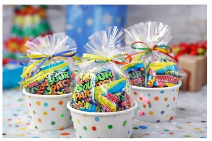 Bulk Gummy Candy Variety Pack, 3 LB of Sweet & Sour Gummy Mix, Patch & Swedish Chewy Minis, Individually Wrapped Candy, Great Stocking Stuffer