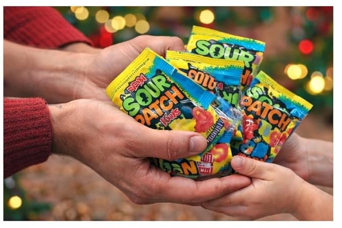 Bulk Gummy Candy Variety Pack, 3 LB of Sweet & Sour Gummy Mix, Patch & Swedish Chewy Minis, Individually Wrapped Candy, Great Stocking Stuffer