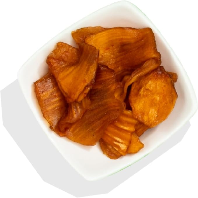 Amäzi Foods | Ginger Lime Dried Jackfruit (12 Pack) | All Natural Mini Travel Snacks | Gluten Free Healthy Dried Fruit Snacks