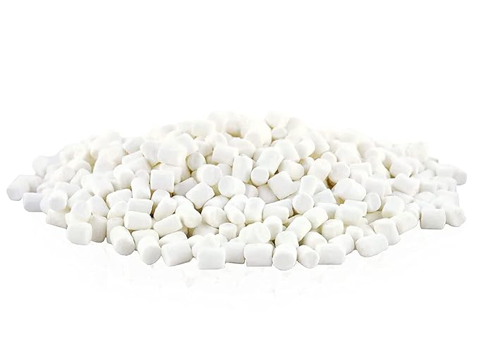 Sarah's Candy Factory Vanilla Mini Dehydrated Marshmallows in Jar - Mini Marshmallow Bits for Hot Cocoa (2.5 Lbs) 2 PACK