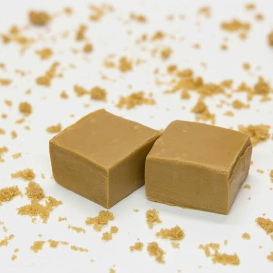Valley Fudge, Penuche Fresh Artisan Fudge, Real Butter, Gourmet Candy, Half Pound Package
