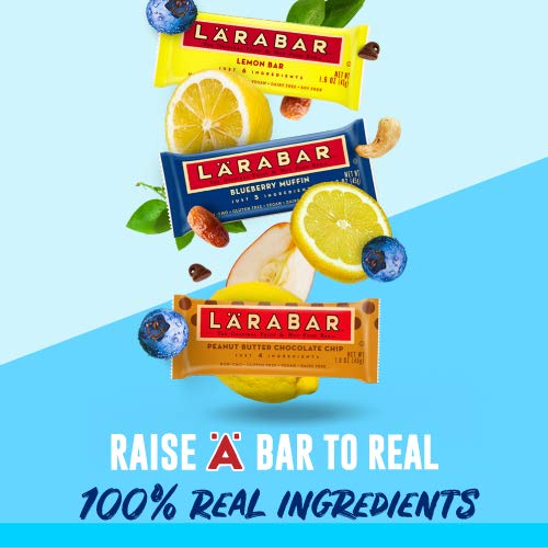 Larabar Banana Bread, Gluten Free Vegan Fruit & Nut Bar, 1.6 oz Bars, 16 Ct