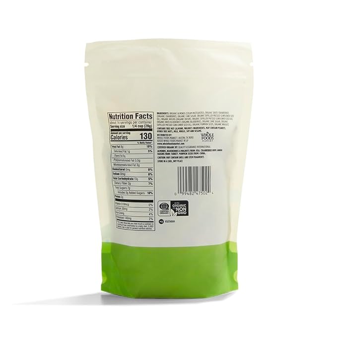 365 by Whole Foods Market, Organic Forest Berry Trail Mix, 14 Ounce