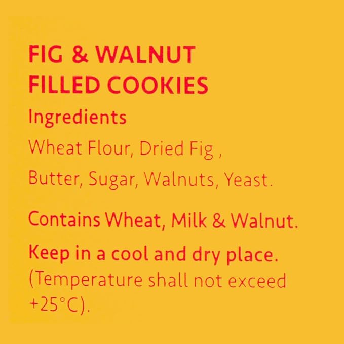Halwani Bros Maamoul Fig & Walnut Filled Cookies 16 Pieces 10.15 OZ