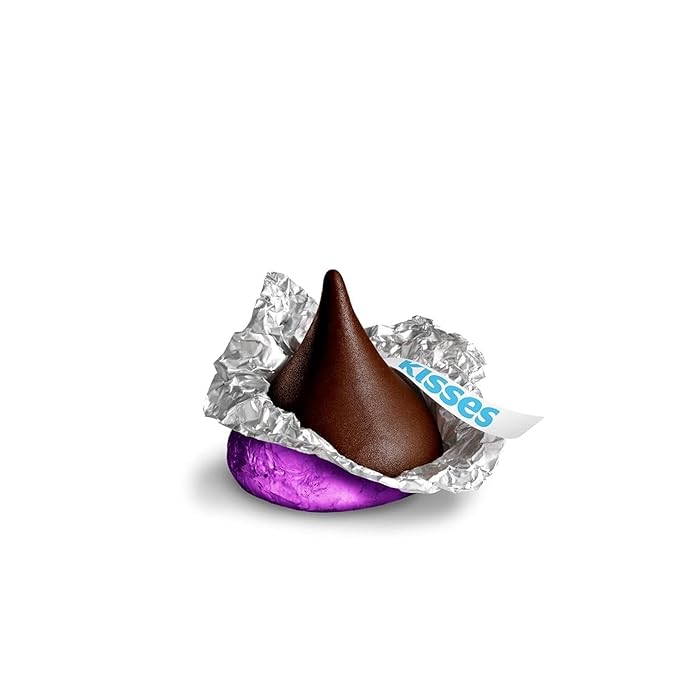 HERSHYS Kisses Special Dark, Mildly Sweet Chocolate Bulk Candy - Perfect for Holidays ! (5 Pound Bag), Full Size B0F1DKPQL3