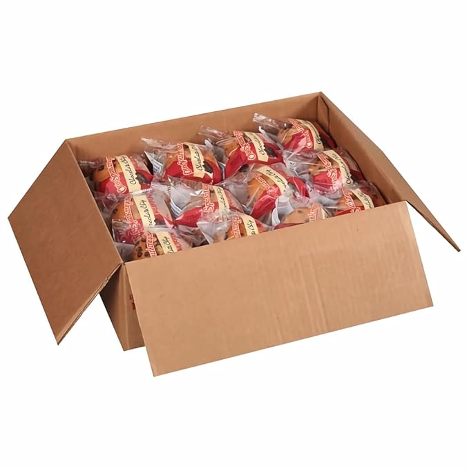 Otis Spunkmeyer Chocolate Chip Muffins Individually Wrapped, 4 Ounce, 24 Count Case