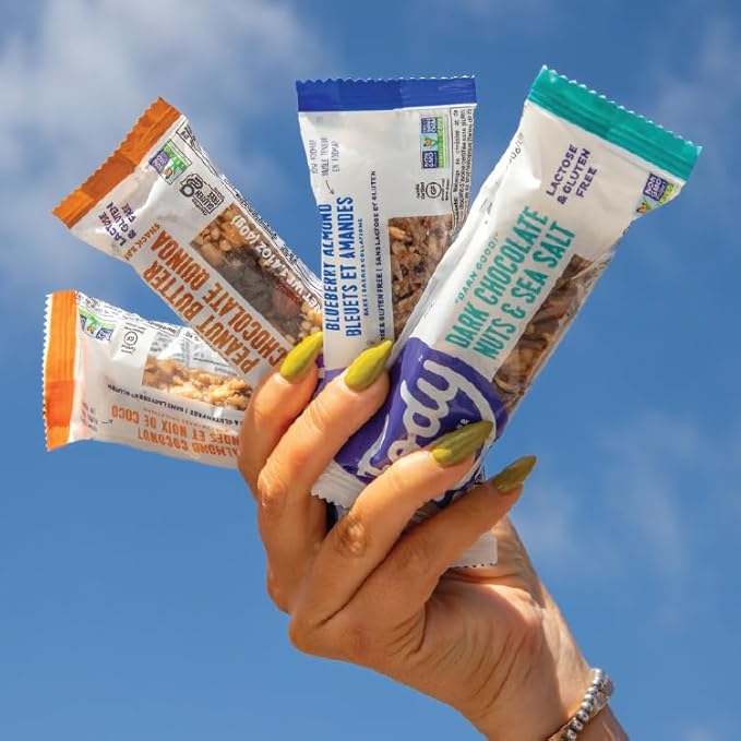 Fody Foods Snack Bars, Almond Coconut, 1.41 Oz (Pack of 6), 6g Protein, Low FODMAP, Gut & IBS Friendly, Vegan, Lactose Free, Non-GMO, Gluten Free