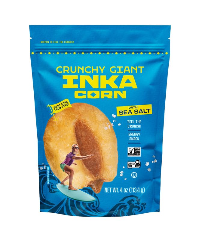 Inka Crops Giant Corn, (Original Doy, & Chili Picante Doy) Variety Pack
