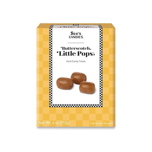 See's Candies 4 oz Little Pops (Butterscotch)