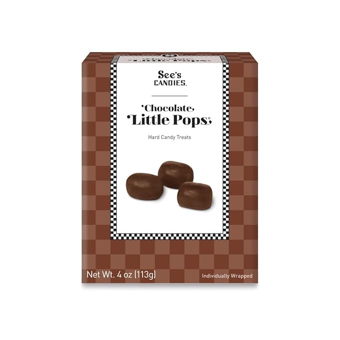 See's Candies 4 oz Little Pops (Chocolate)