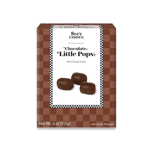 See's Candies 4 oz Little Pops (Chocolate)