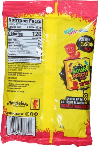 SOUR PATCH KIDS Strawberry Soft & Chewy Candy, 8 oz