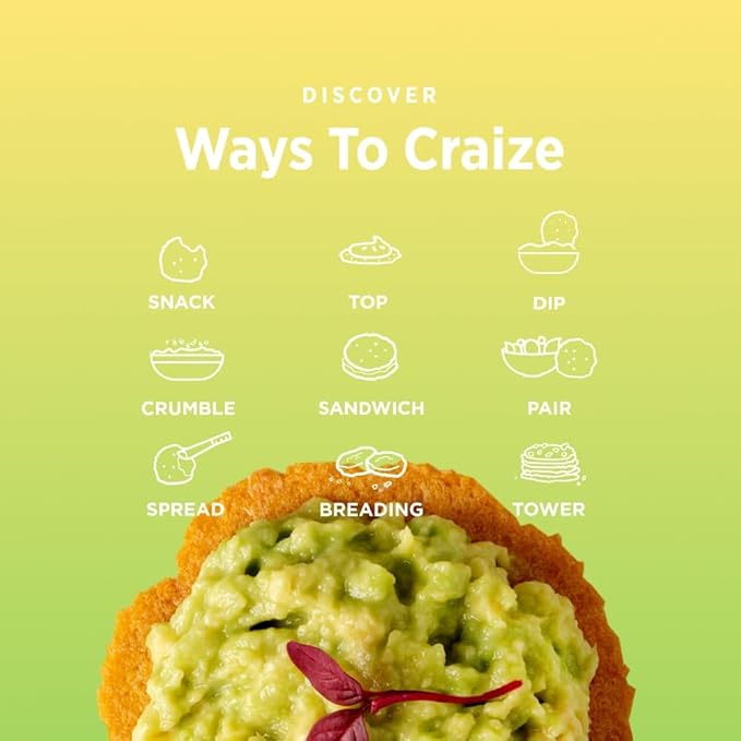 Craize Savory Mix | Sweet Corn x2, Everything, Jalepeno Lime | Gluten Free, Vegan, Kosher, Toasted Corn Crackers | 4 pack, 4 oz each