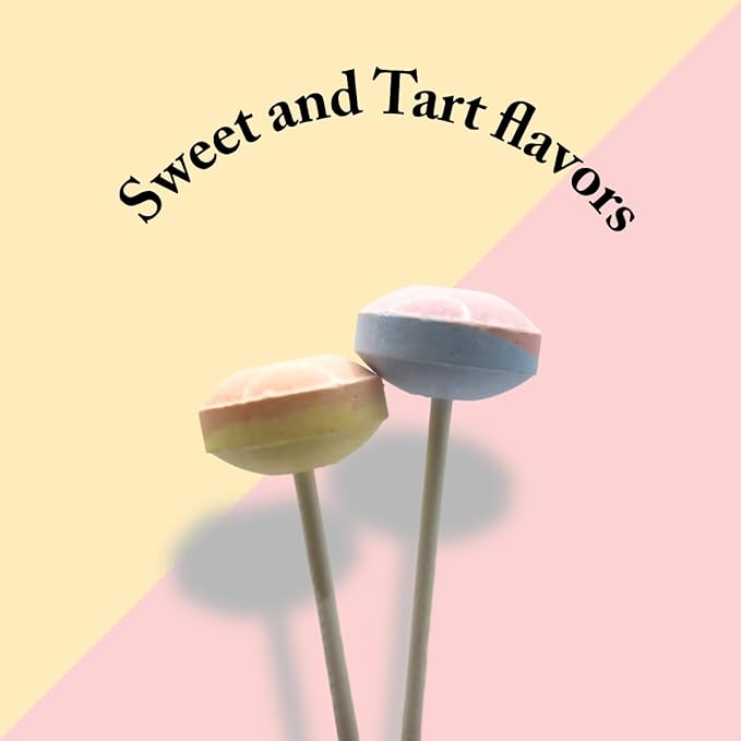 Flavor Duo Lollipops - Unwrapped Fruit Medley Lollies - Gluten Free, Fat Free | 3 Pounds (48oz) | Perfect for Parties & Celebrations