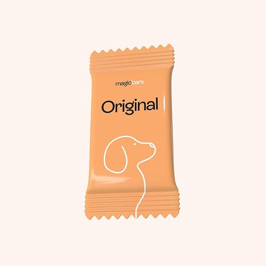 Pawco Magic Bar for Dogs – Supports Energy, Digestion & Overall Wellness – Soft, High-Protein Peanut Butter Bars with Pumpkin & Chicory Root – Pack of 8