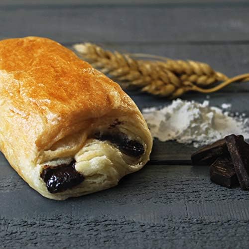 La Boulangère Pains au Chocolat, Pack of 2 – 32 Individually Wrapped Chocolate Croissants, Authentic French Recipe, Non-GMO, No High Fructose Corn Syrup, No Artificial Flavors & Colors, Kosher Certified, Ready to Eat Snack