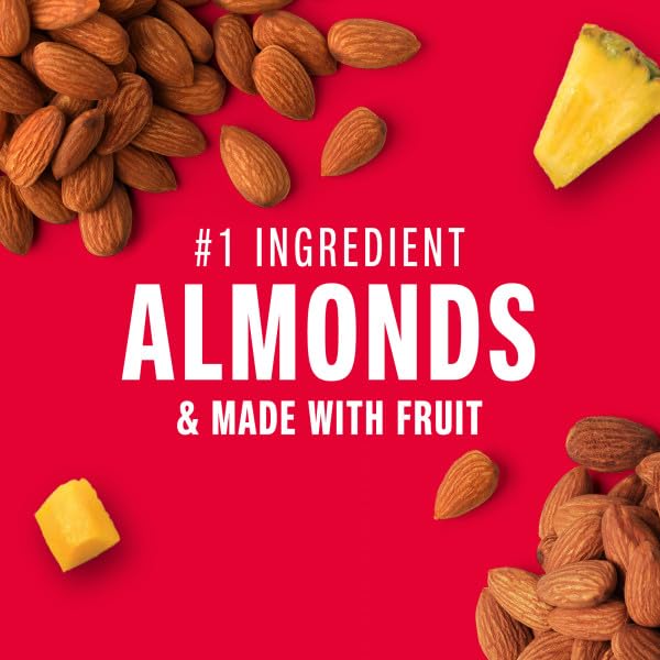 KIND Healthy Snack Bars, Mango Pineapple Nut, 4g Protein, High in Fiber, Gluten Free, Non-GMO, 12 Count