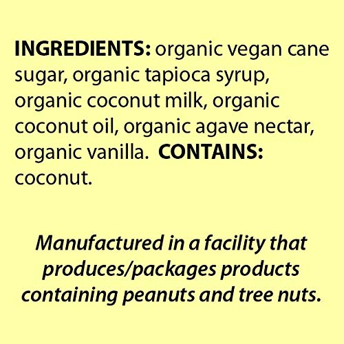 AvenueSweets - Handcrafted Organic Dairy Free Vegan Individually Wrapped Soft Caramels - 2 lb Box - Vanilla