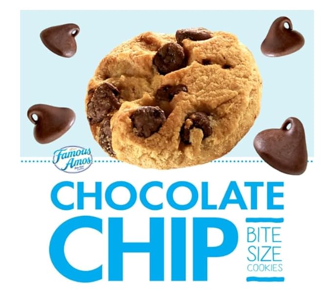 Chocolate Chip Cookies, Bite-Size, 2 oz Individual Bags - (12 - Count)