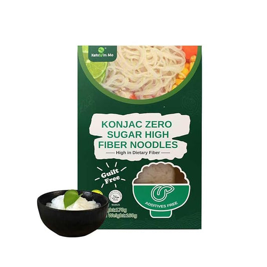Ketoslim Mo Konnyaku Noodles High Fiber Keto Pasta Alternative Low Carb Vegan Sugar-Free 1 Pack