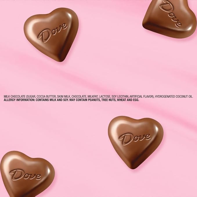 Dove Milk Chocolate Truffle Candy, 5.82 Heart Tin