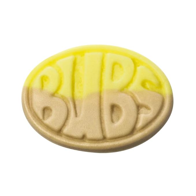1 Pound BUBS Banana Toffee Caramel Ovals - Swedish Candy - Sweet Gummies - Packaged Fresh