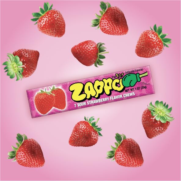 ZAPPO Sour Chews & Itzy Bittzy Bitz, Gluten Free Candy | 10 Pack