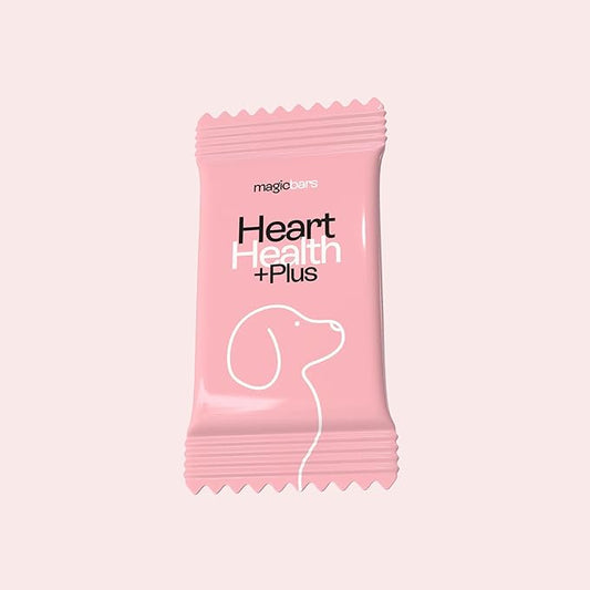 Pawco Magic Bar Heart Health Treat – High Protein Peanut Butter Dog Biscuits – 8-Pack – Healthy Snack Made with Natural Ingredients: Peanut Butter, Pumpkin, Sweet Potato, and Apples