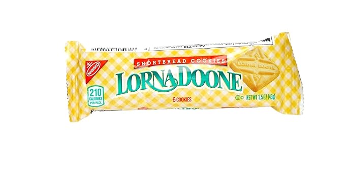 Lorrnna Doone Shortbread Cookies - 30 Pack - The Hampton Candy Company + edlvs sticker