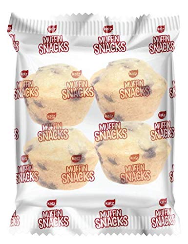 Katz Gluten Free Muffin Snack Variety Pack | Dairy Free, Nut Free, Soy Free, Gluten Free | Kosher (3 Packs of 4 Muffins, 11 Ounce Each)