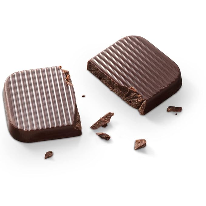 Bouchard Belgian Dark Chocolate Caramel Sea Salt Napolitains 35.3 OZ (2.2 LB/1KG)
