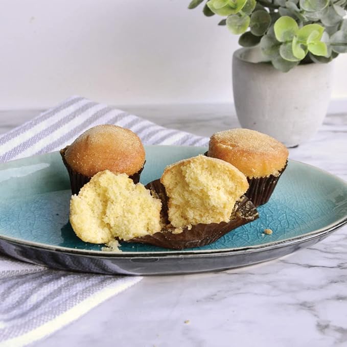 DIJAS Natural Foods Plant-Based 36-Vegan Mini Muffins ONLY $0.97-oz! Natural and Preservative Free Ingredients, Delicious Snack and Breakfast (36 Muffins) (Corn)