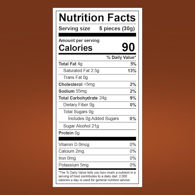 Werther's Original Hard Sugar Free Caramel Candy, Individually Wrapped Healthy Sweet Caramel Bites for Guilt-Free Pleasure, Melts in Your Mouth in a Satisfying Creamy Way, 1lb